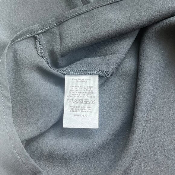 NWT Black Boatneck Ann Taylor Blouse (XS) - Picture 4 of 5